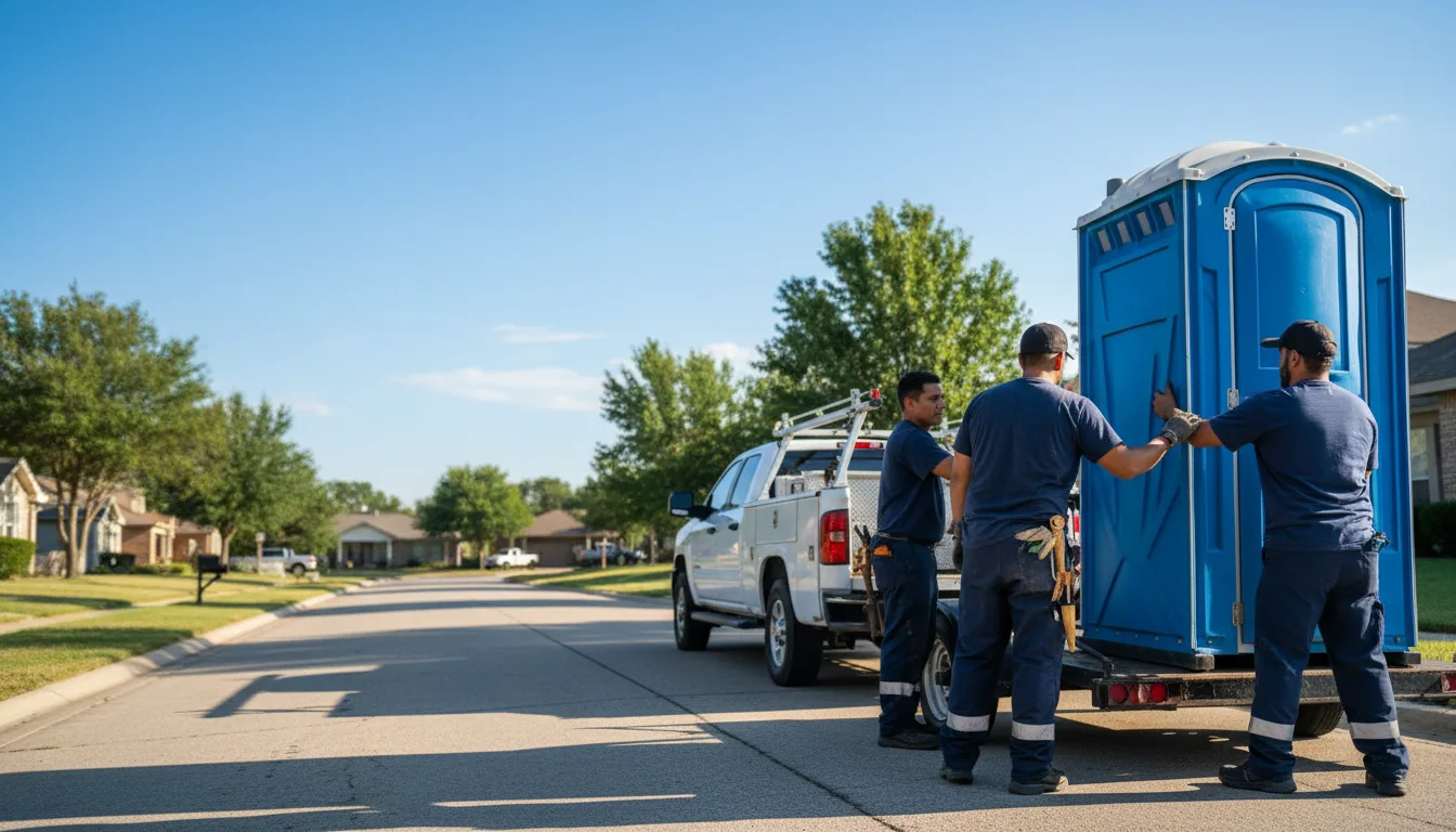 Portable Toilet Rental in Smyer, TX near me
